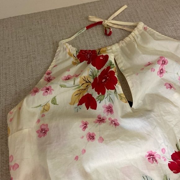 Vintage Floral Halter Top - Picture 2 of 7